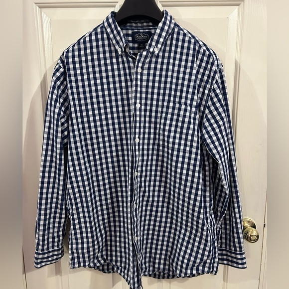 Nat Nast Other - Nat Nast Men’s XL Checkered Long Sleeve Button Up Shirt